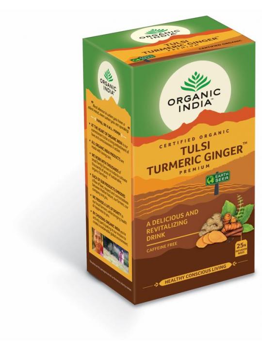 Tulsi turmeric ginger thee bio