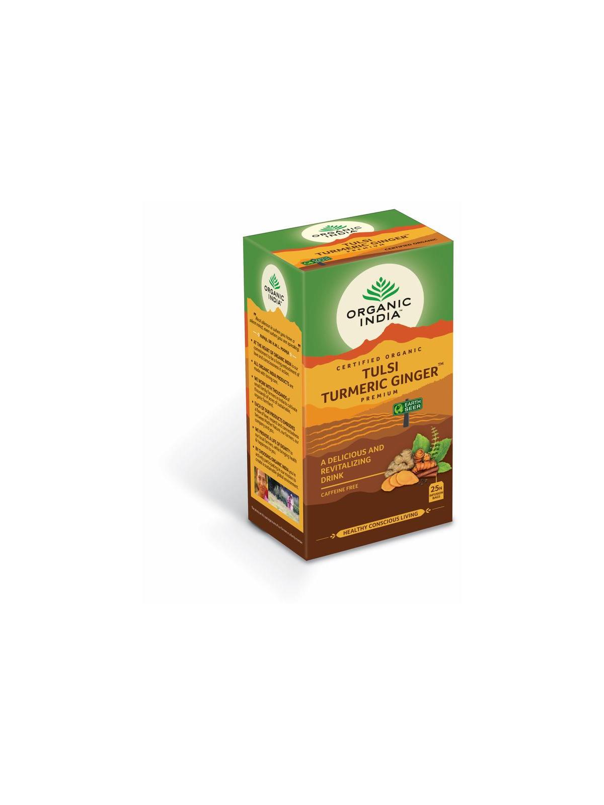 Tulsi turmeric ginger thee bio