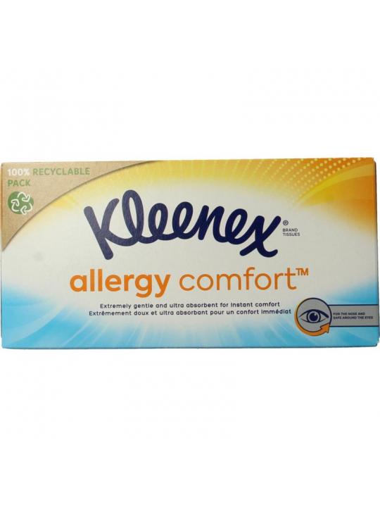 Allergy comfort tissue