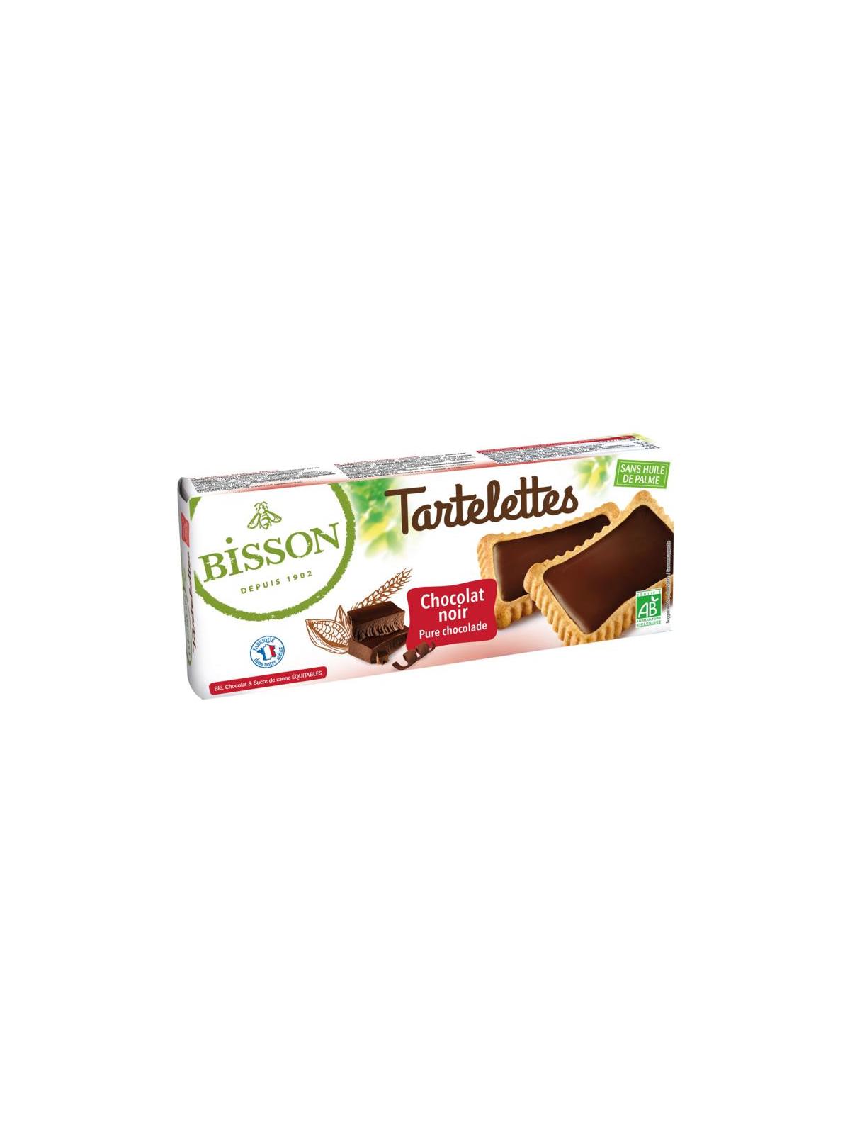 Tartelettes koekjes met pure chocolade bio