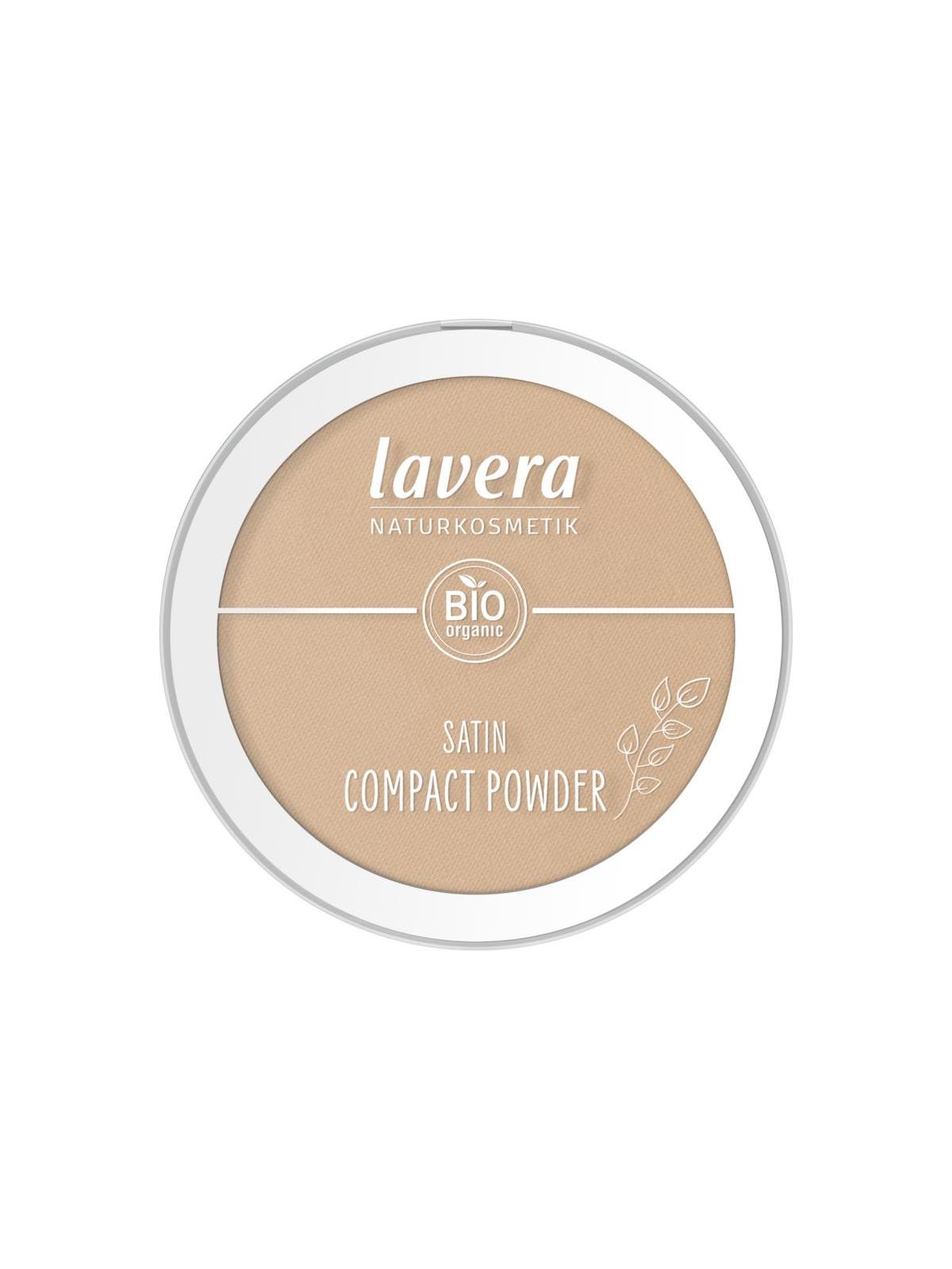 Satin compact powder tanned 03