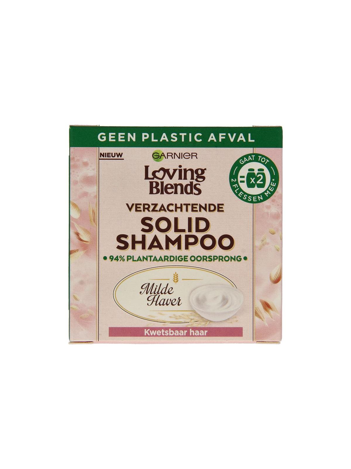 Loving blends solid shampoo milde haver