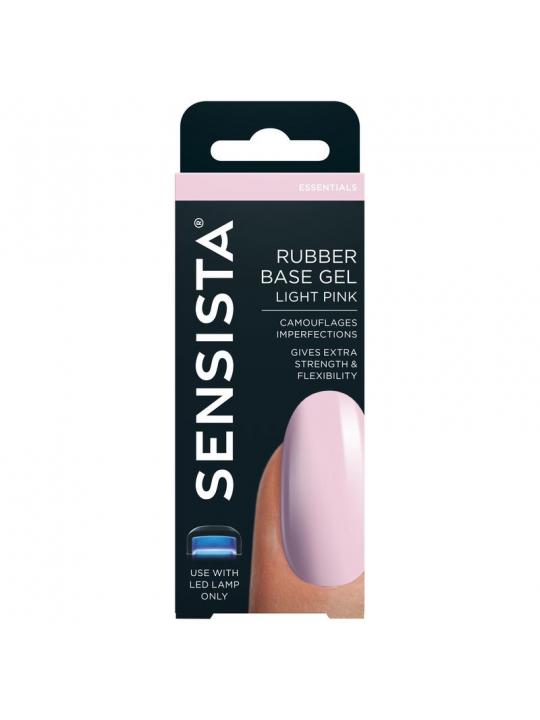 Rubber base gel light pink