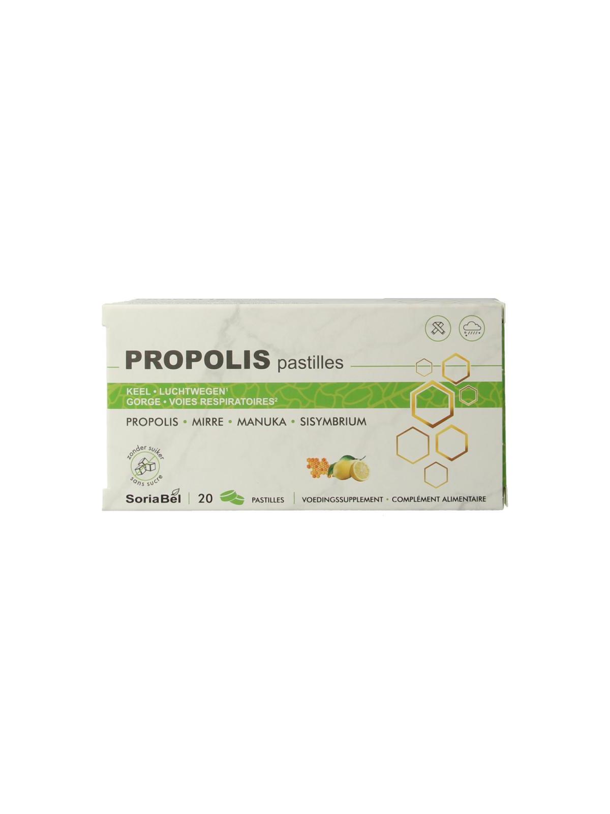 Propolis pastilles