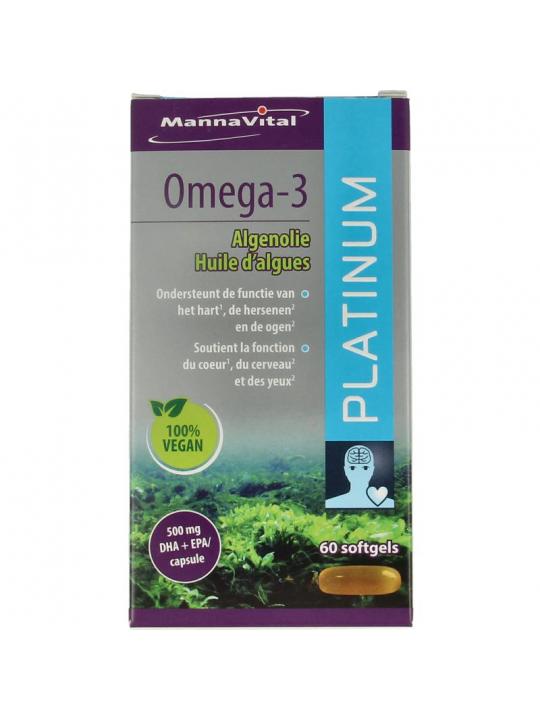 Omega-3 algenolie platinum