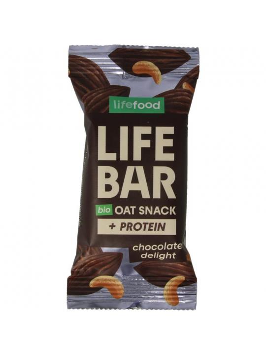 Lifebar oatsnack proteine chocolate delight bio