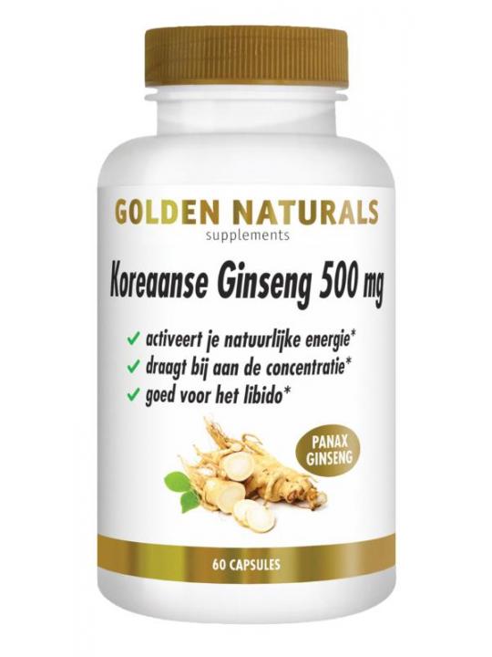 Koreaanse ginseng 500mg