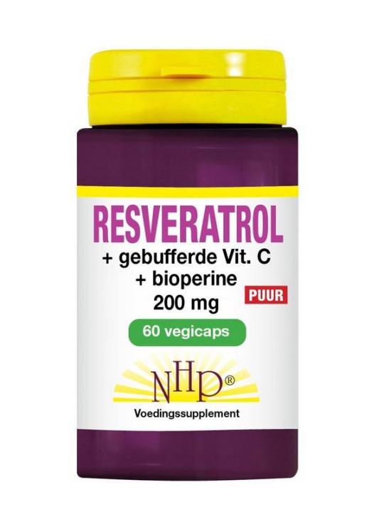 Resveratrol 200mg/Vitamine C/Bioperine puur