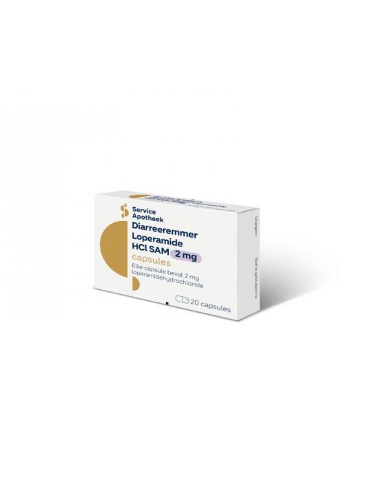 Diarreeremmer loperamide HCI 2 MG SAM