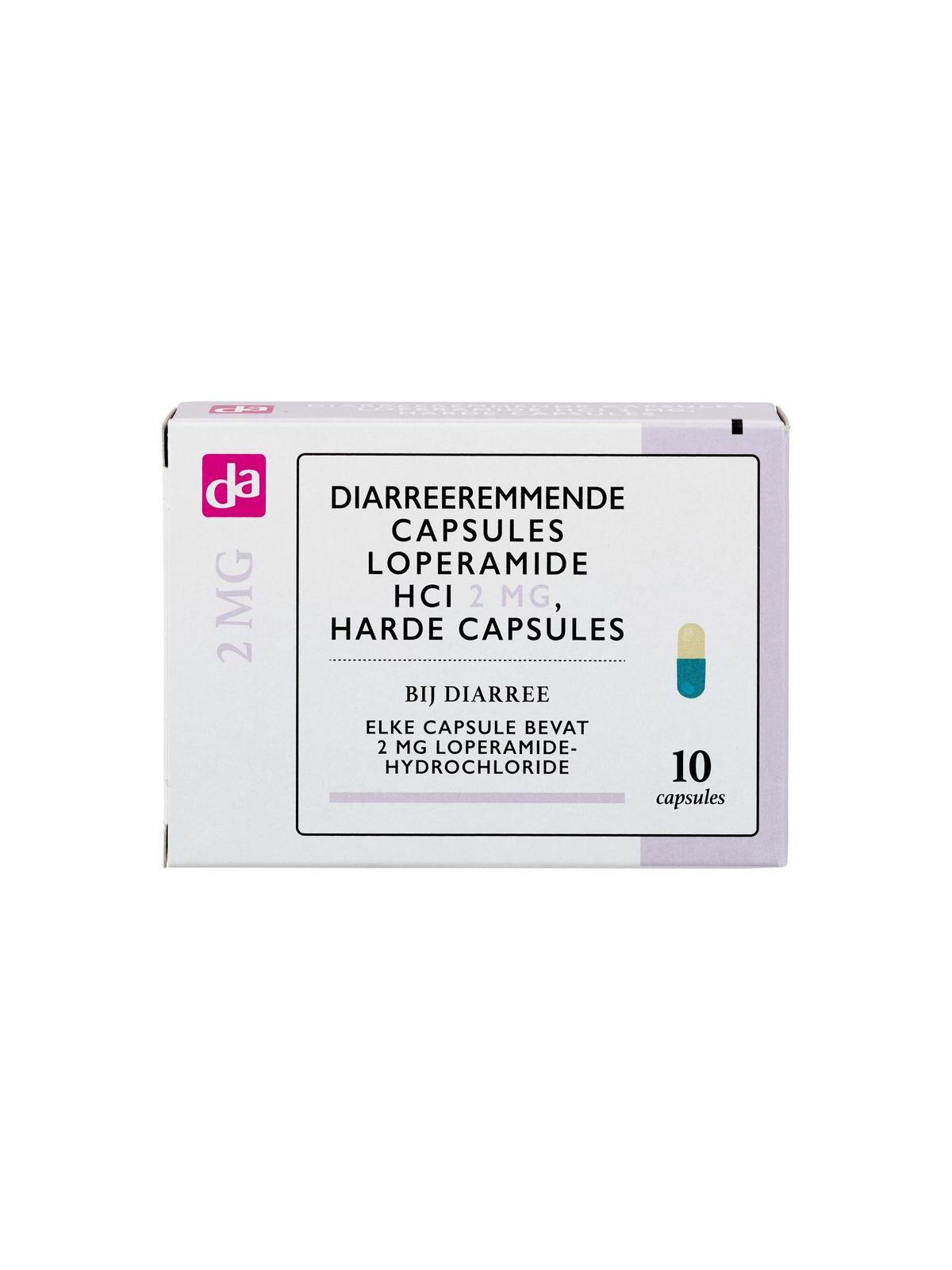 Diarreeremmer loperamide