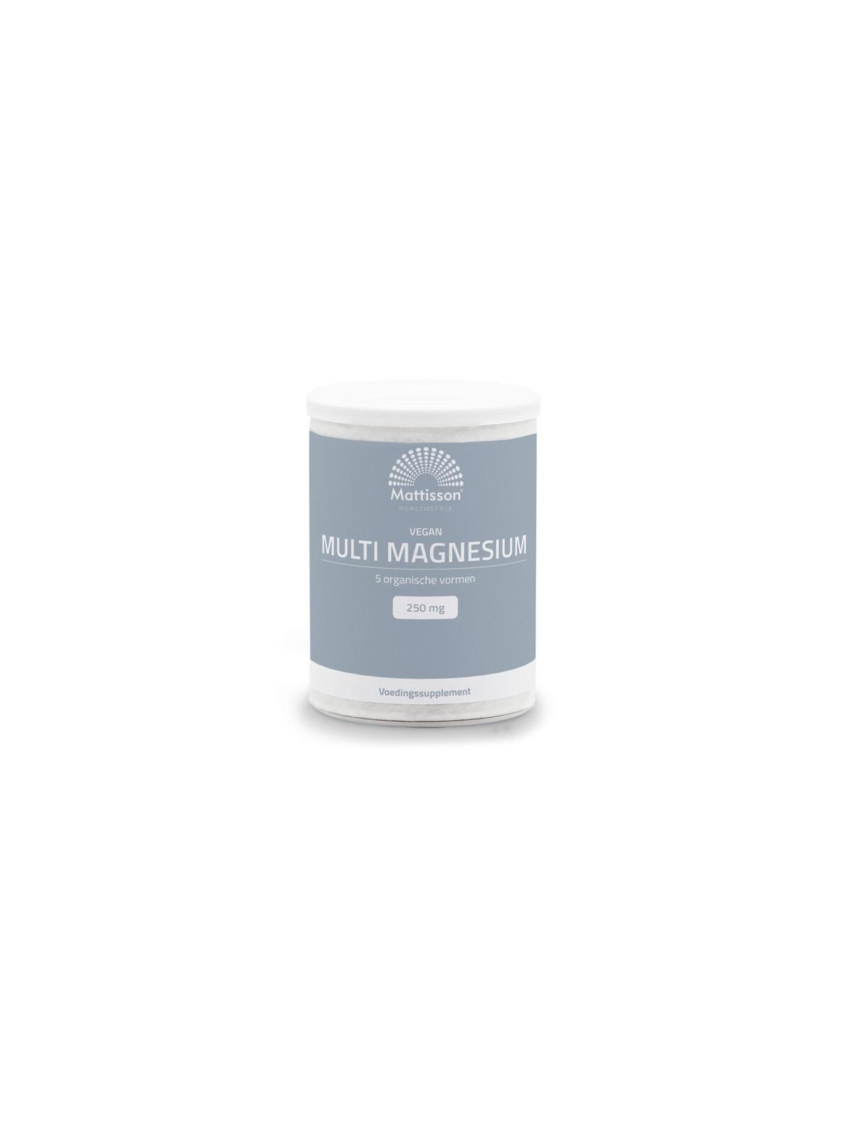 Multi magnesium poeder vegan