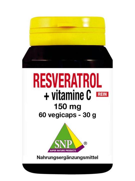 Resveratrol + vitamine C 150mg puur