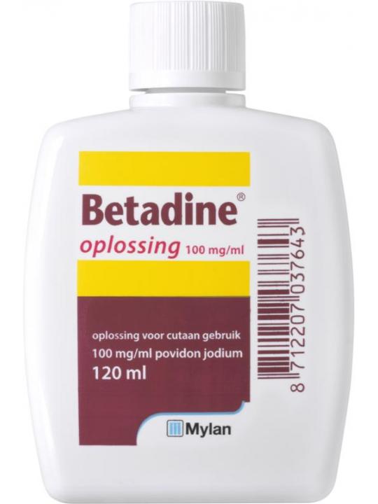 Jodium oplossing 100 mg/ml