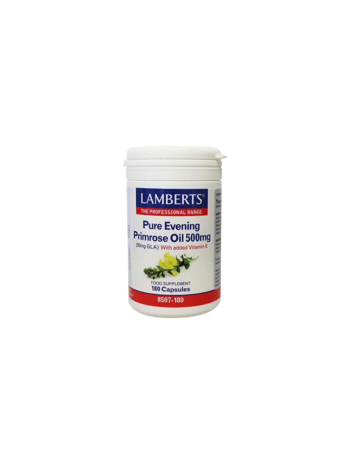 Teunisbloemolie 500mg (pure evening primrose oil)