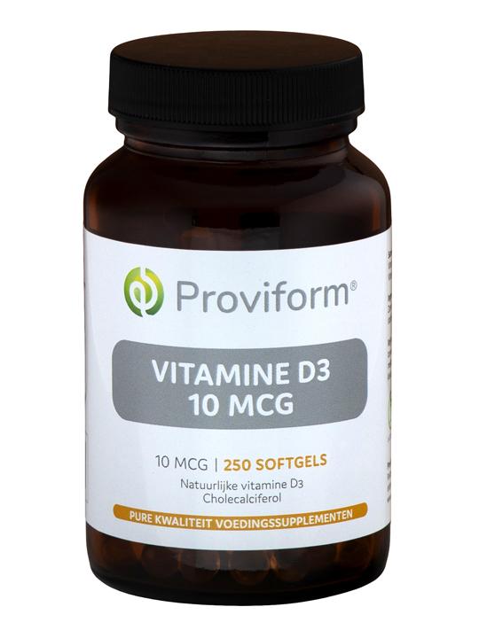 Vitamine D3 10mcg