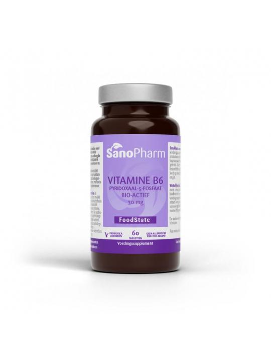 Vitamine B6 pyridoxaal-5-fosfaat 30 mg