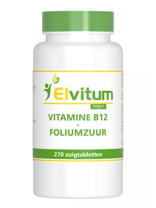 Vitamine B12 1000mcg + foliumzuur