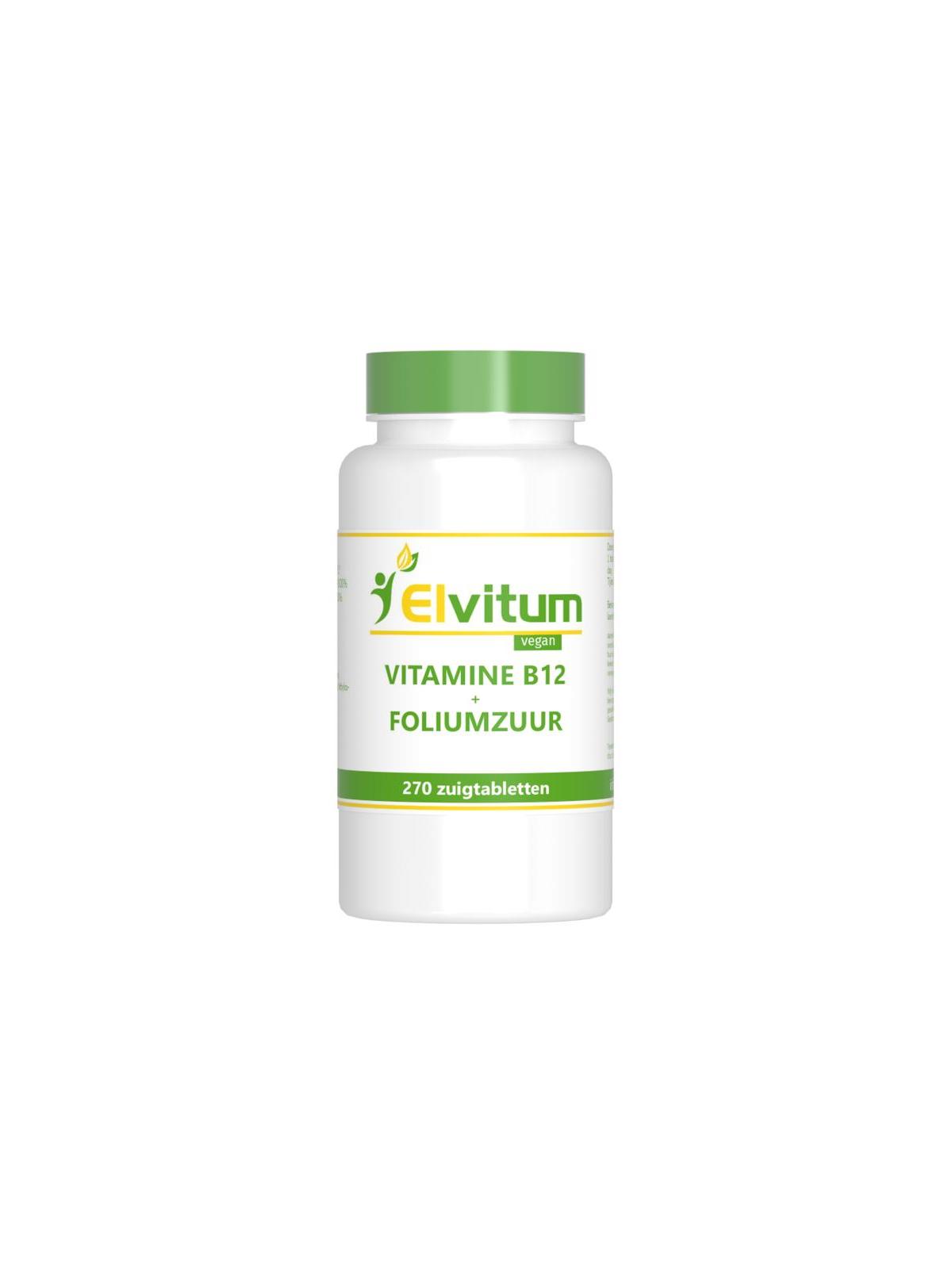 Vitamine B12 1000mcg + foliumzuur