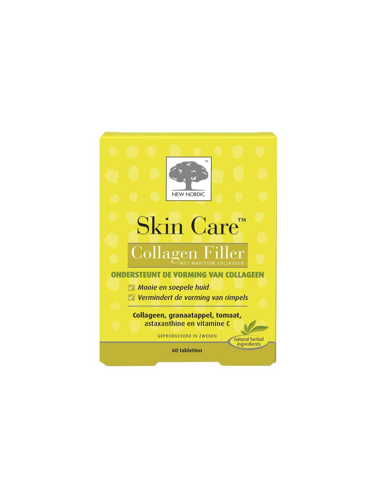 Skin care collagen filler