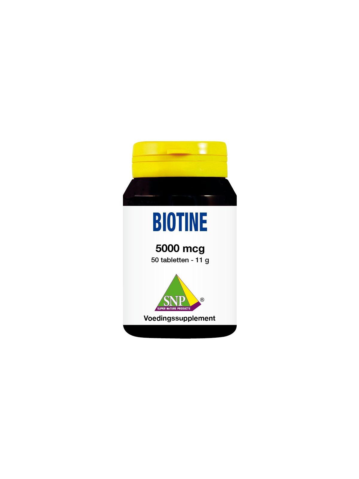 Biotine 5000 mcg