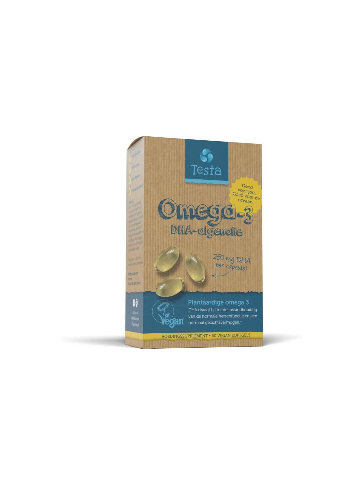 Omega 3 algenolie 250 mg DHA vegan NL