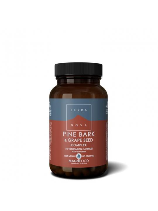 Pine bark grape seed complex