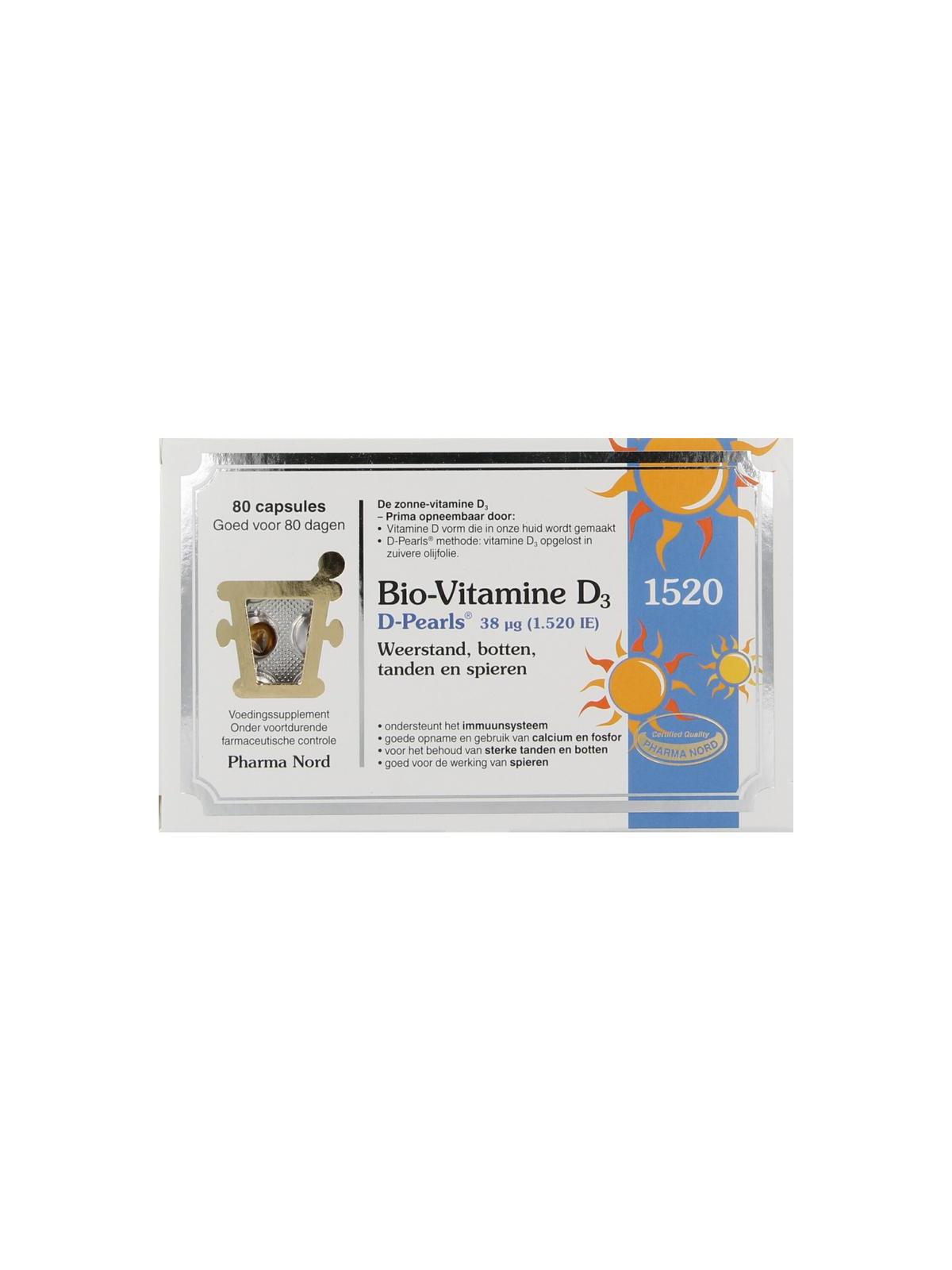 Bio vitamine D3 38 mcg