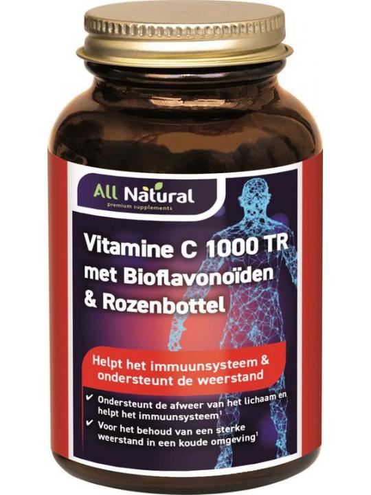 Vitamine C 1000 met bioflavonoiden & rozenbottel