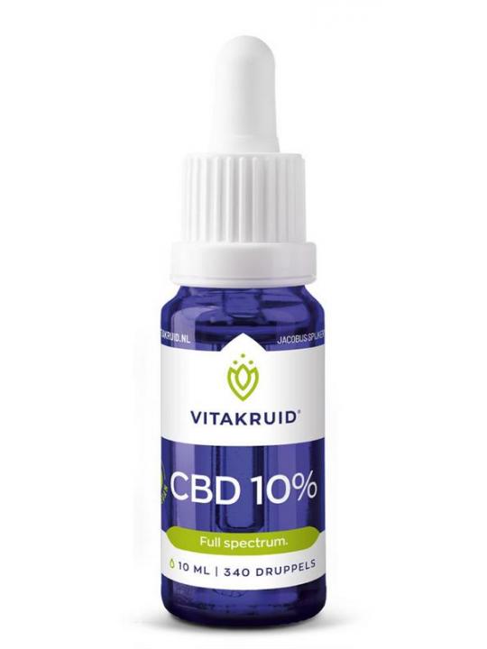 CBD Olie 10% full spectrum met MCT als drager