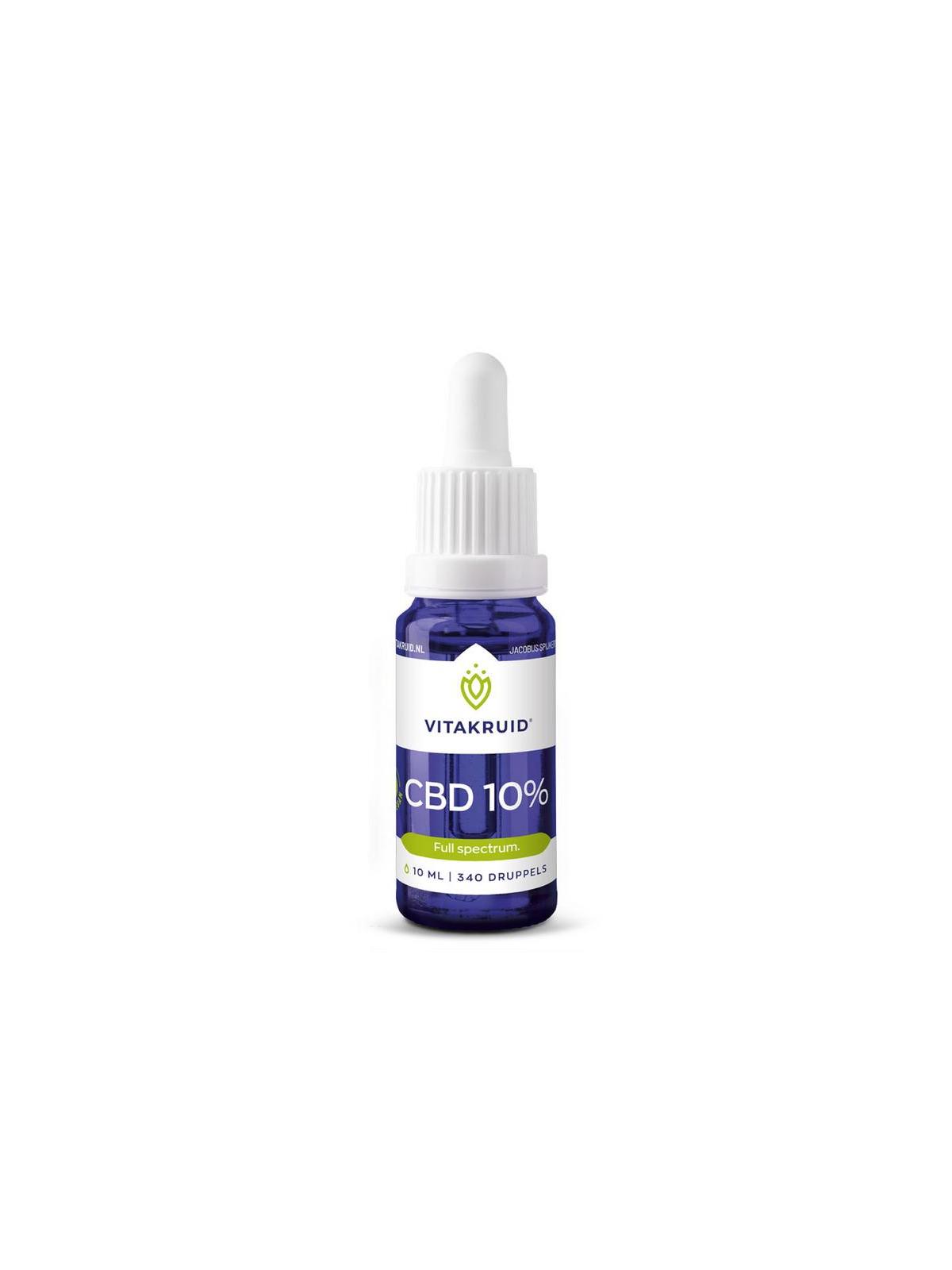 CBD Olie 10% full spectrum met MCT als drager