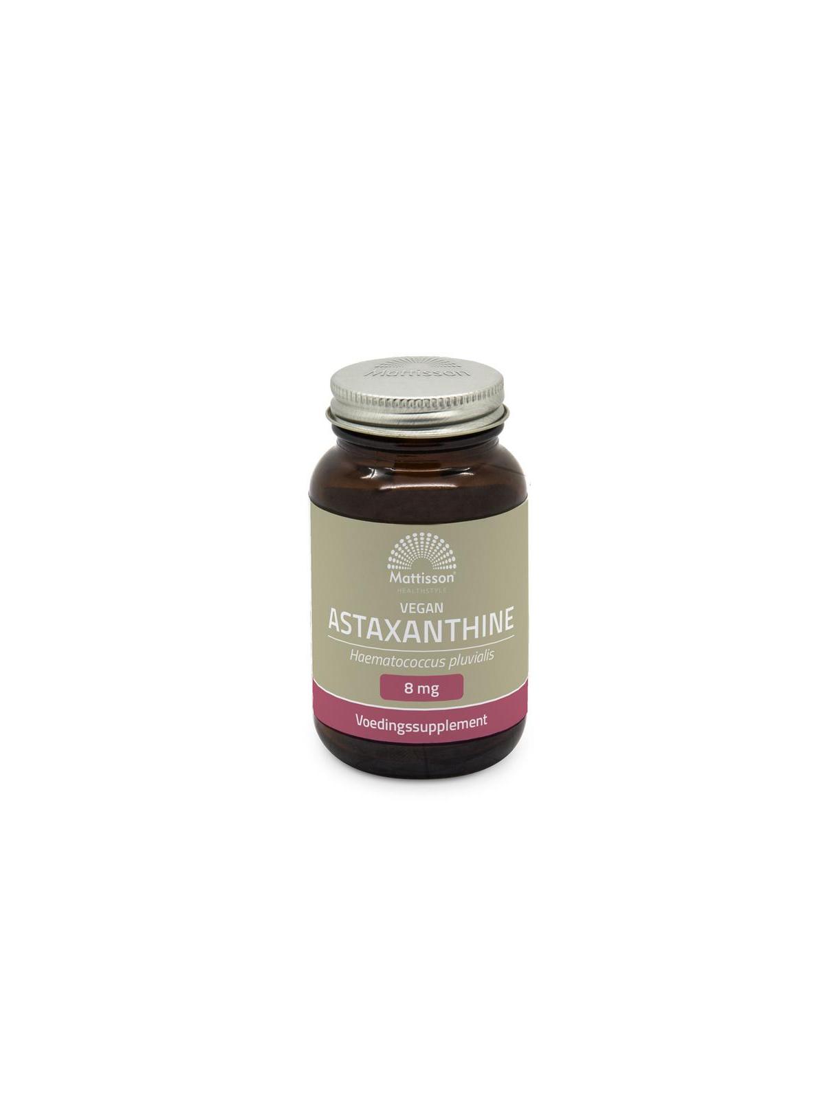 Vegan astaxanthine 8mg