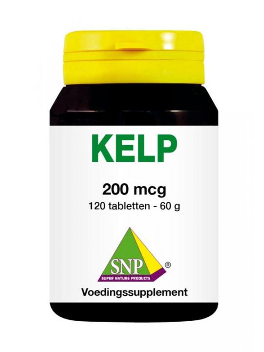 Kelp jodium 200 mcg