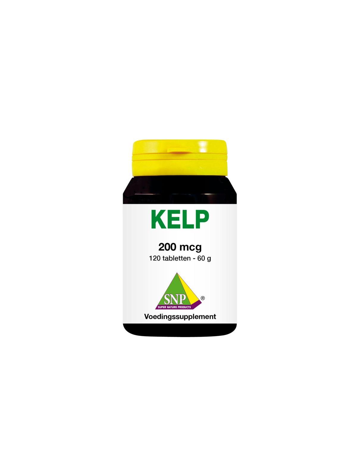 Kelp jodium 200 mcg