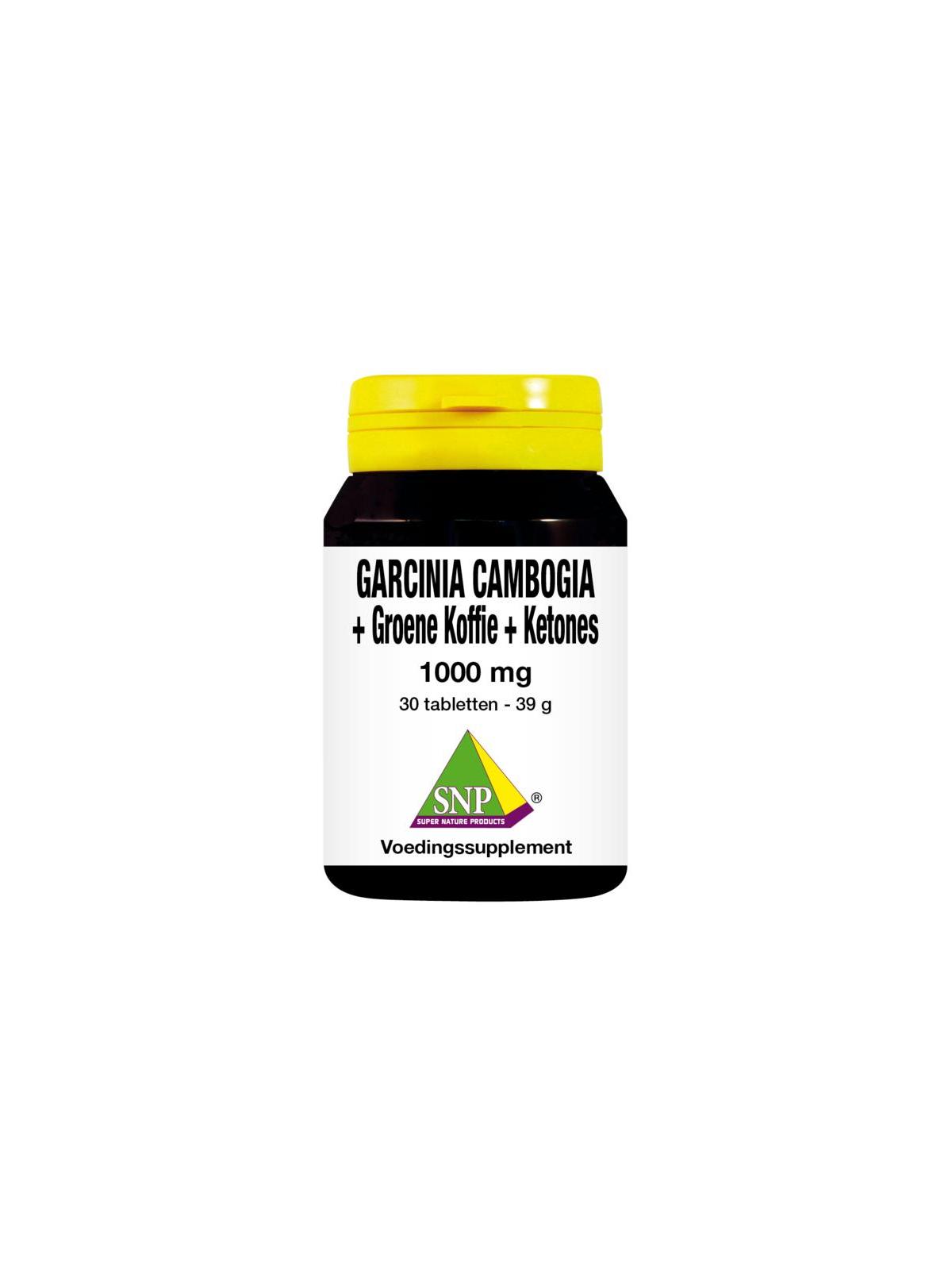 Garcinia + groene koffie + ketones