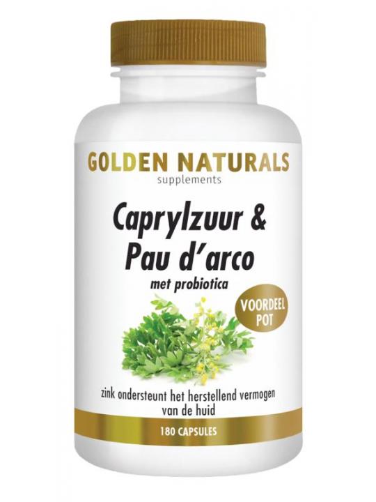 Caprylzuur & pau d'arco met probiotica