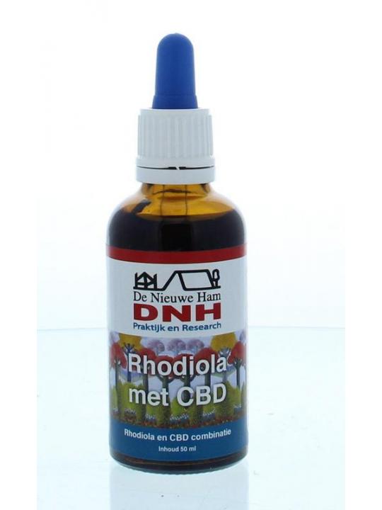 Rhodiola met CBD frequentie tinctuur