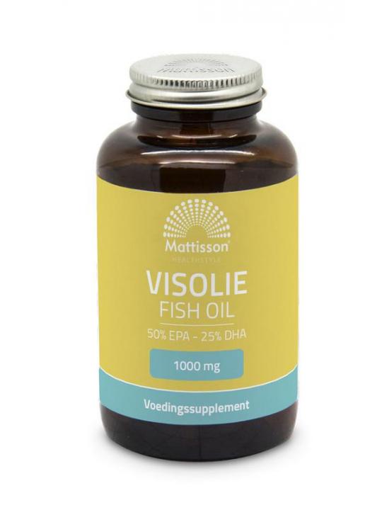 Omega 3 visolie 50 EPA 25 DHA 1000mg