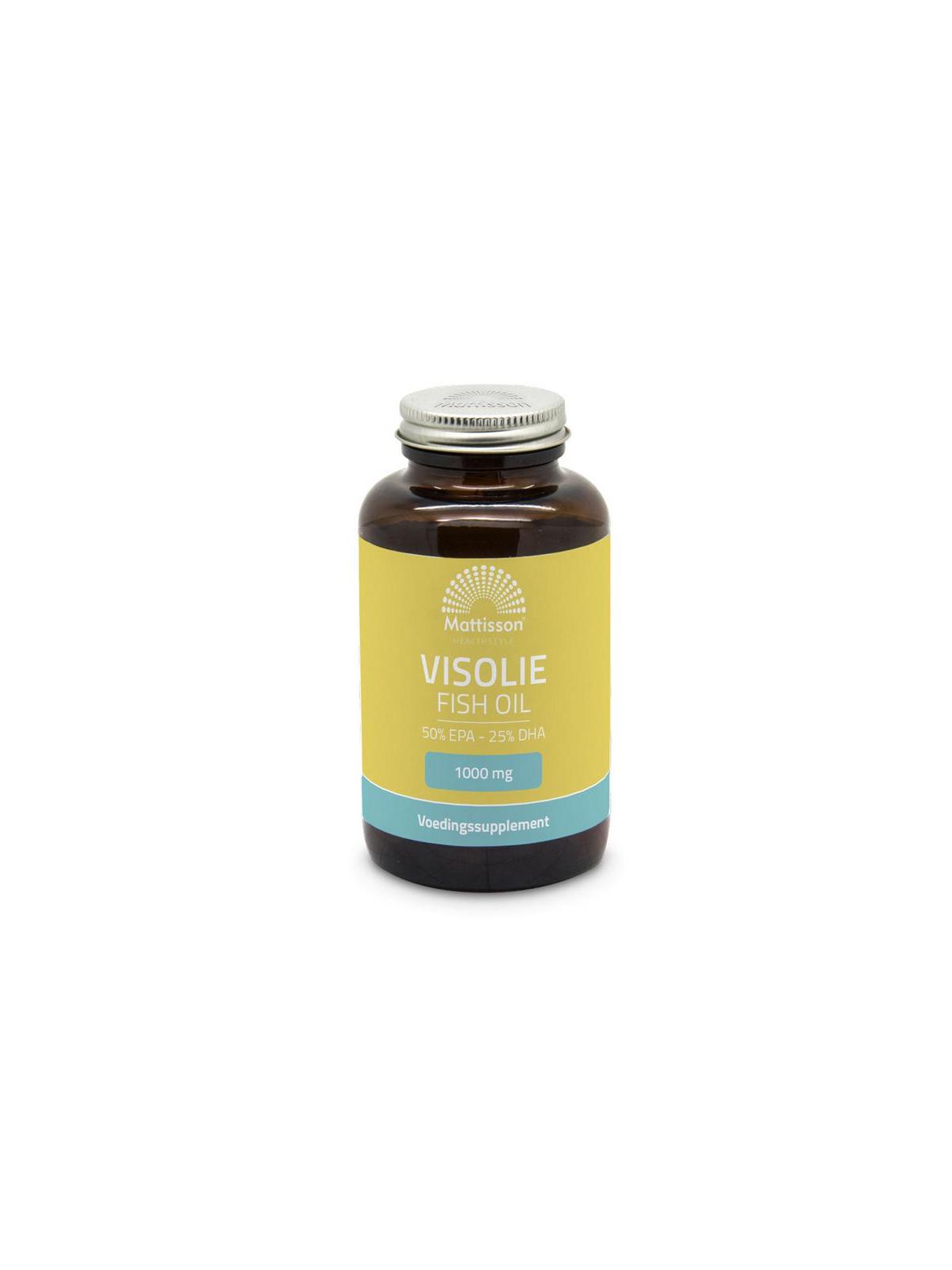 Omega 3 visolie 50 EPA 25 DHA 1000mg