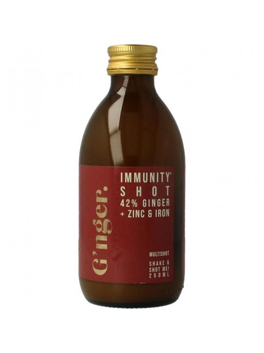 Shot gember vruchtensap immunity