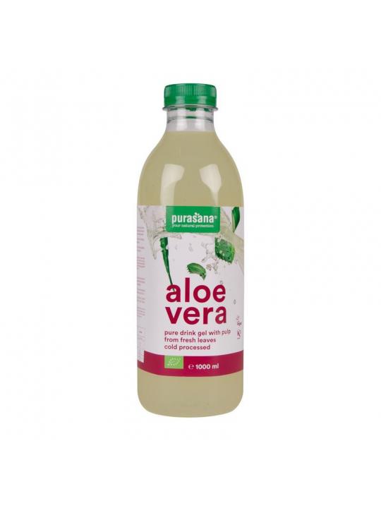 Aloe vera drink gel vegan bio