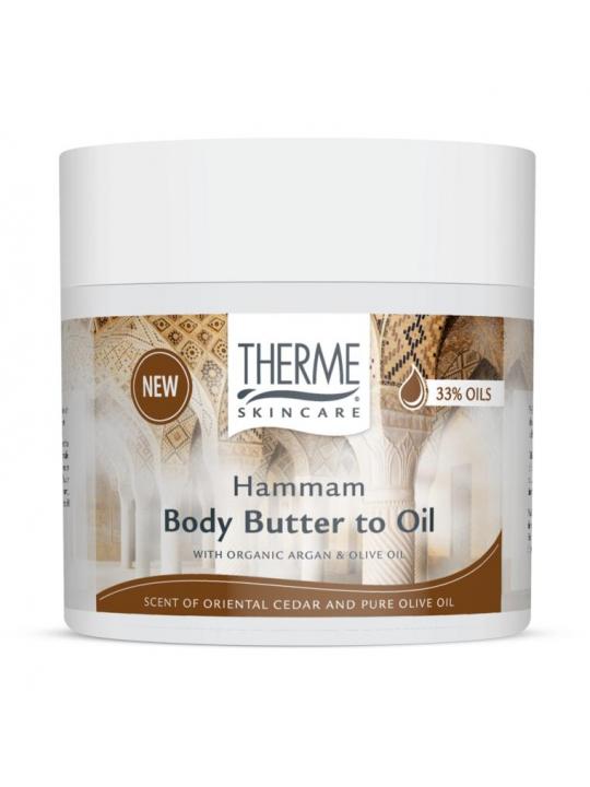 Hammam bodybutter to oil