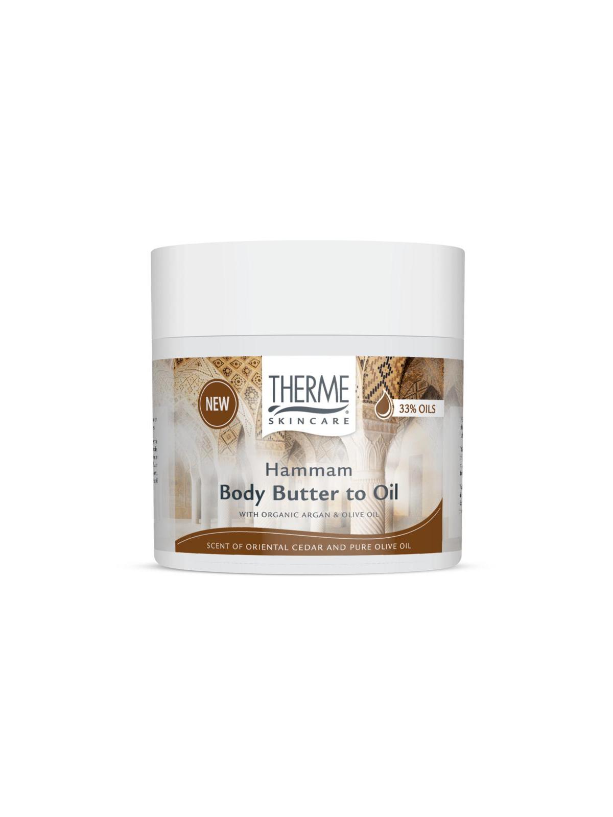 Hammam bodybutter to oil