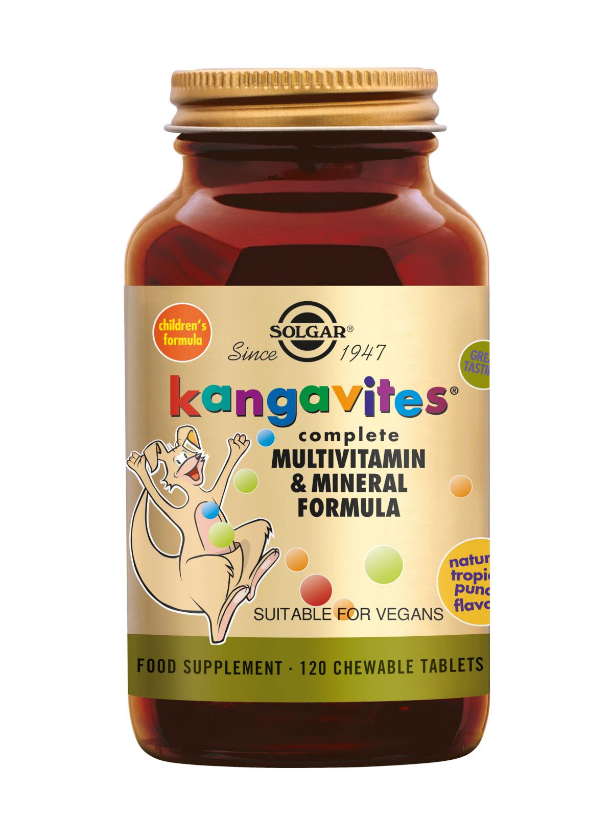 Kangavites™ Tropical Punch Multivitamine kauwtable