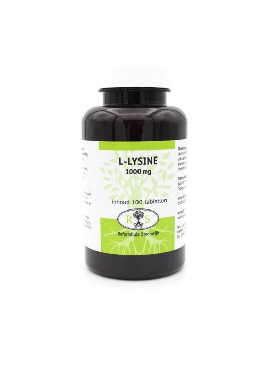 Reformhuis Steenwijk L-Lysine 1000 mg 100 tab