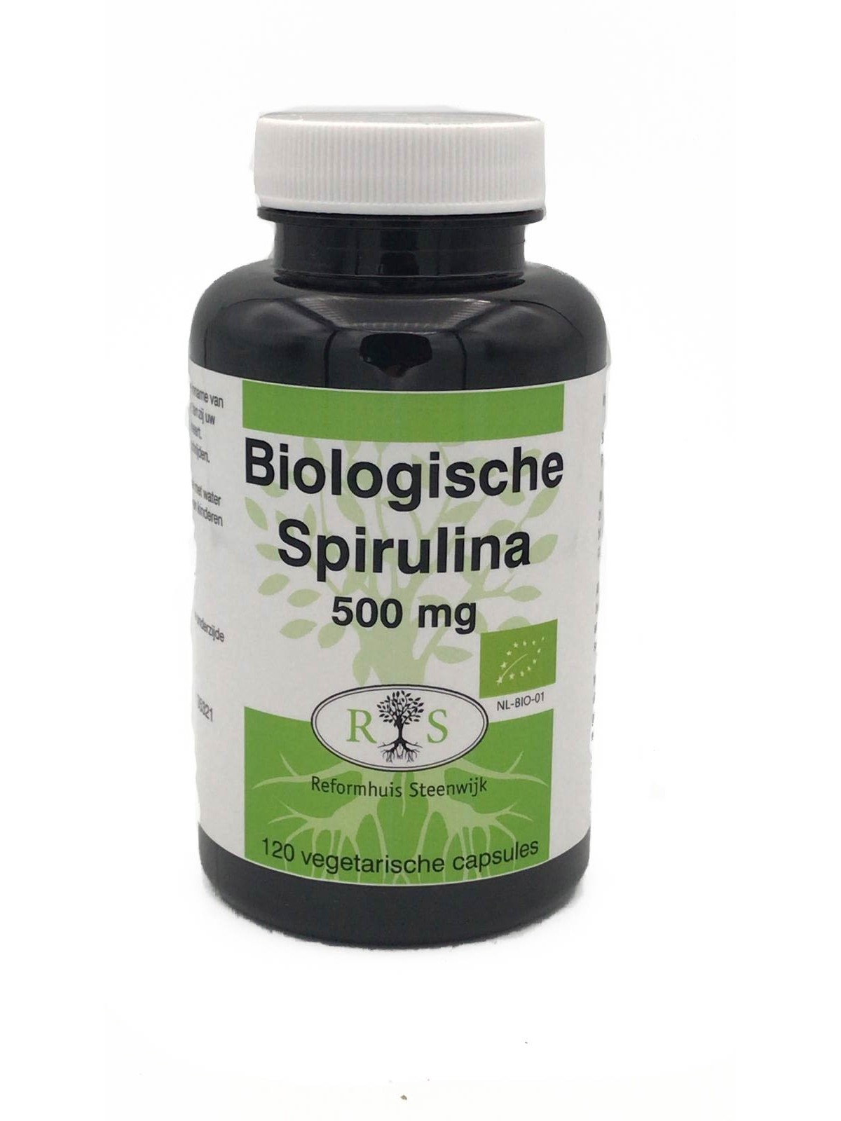 Reformhuis Steenwijk Biologische Spirulina 500 mg 120 vcaps