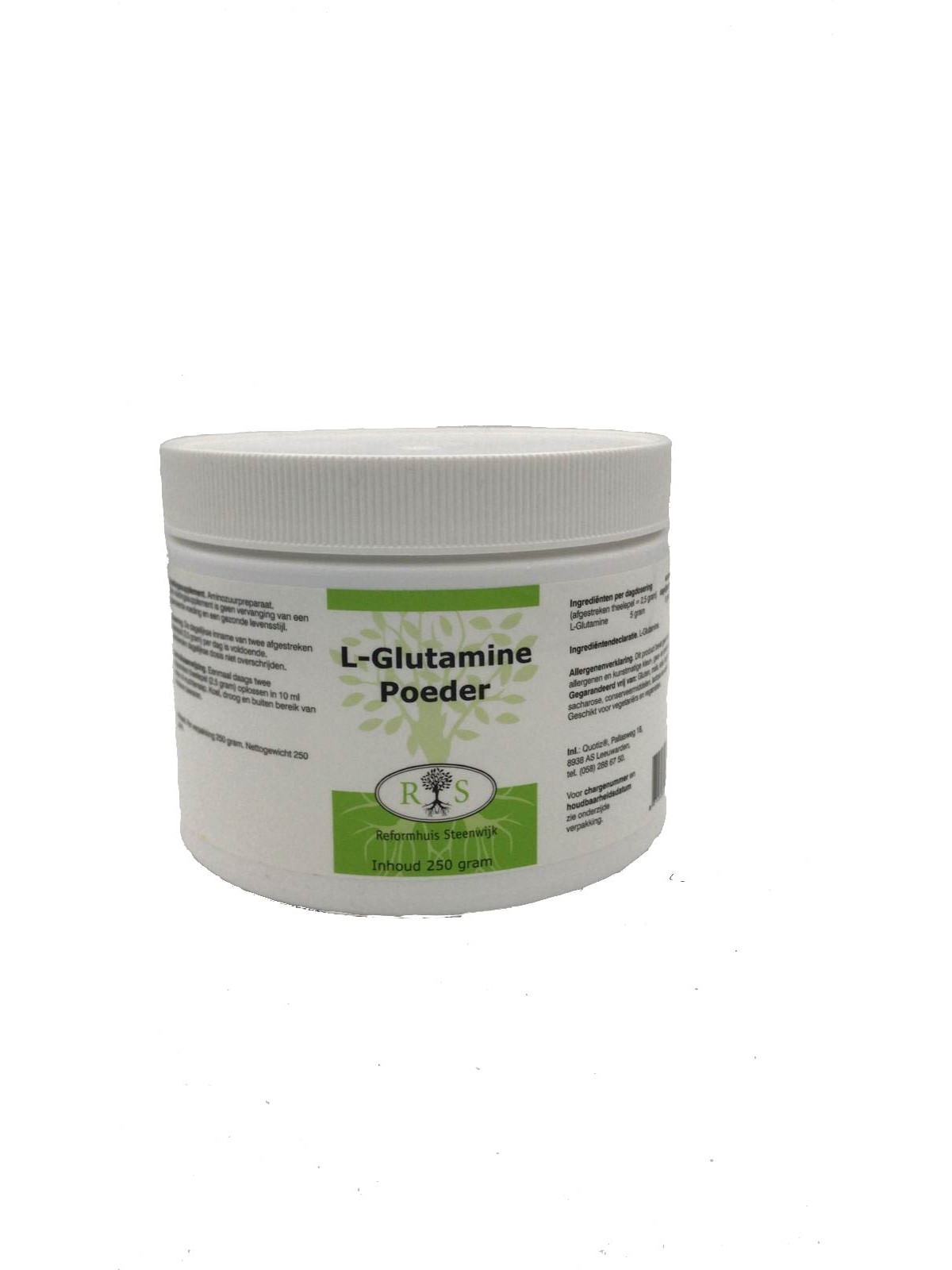 Reformhuis Steenwijk L-Glutamine poeder 250 gr