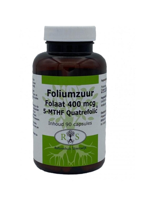 Foliumzuur Folaat 400 mcg 90 caps